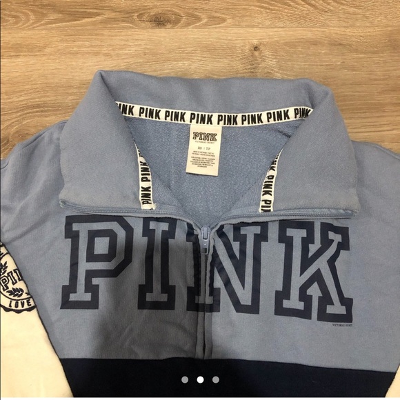 tri-colour half zip - Picture 2 of 3